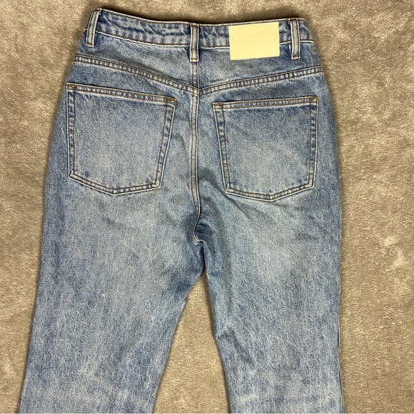 Revolve Jeans Womens 27 GRLFRND The Sara Super High Rise Slim Straight Denim - Picture 7 of 11